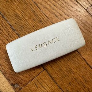 Versace Ivory Sunglass Eyeglasses Case